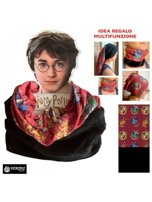 Harry Potter Scaldacollo Sciarpa Cappello Bambini Hogwarts Originale HP5241038